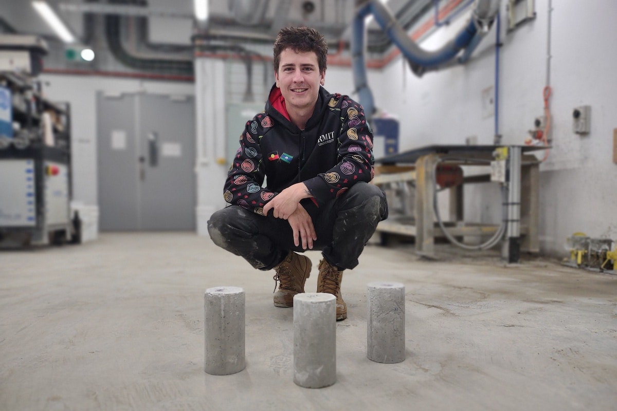 RMIT recycle PPE to make stronger concrete