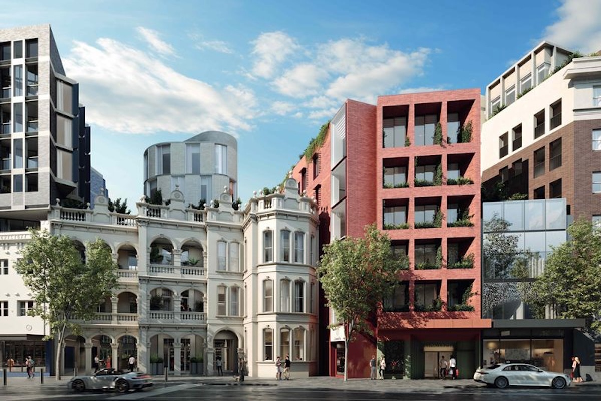 Artist’s impression: Queensgate spans five interconnected buildings.
