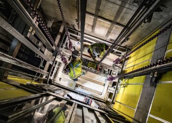 KONE puts permanent lift systems to work from day one