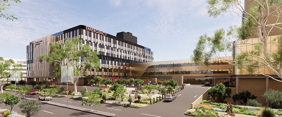 Artist’s impression: The new facility will support improved patient flow across the RPH precinct.