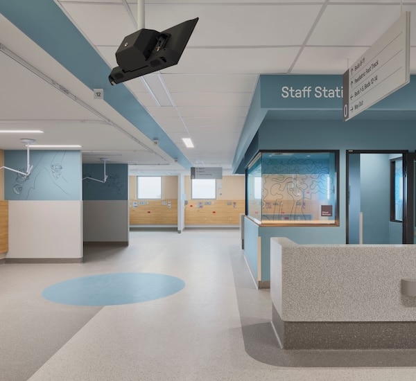 The project delivered 22 new operating theatres.