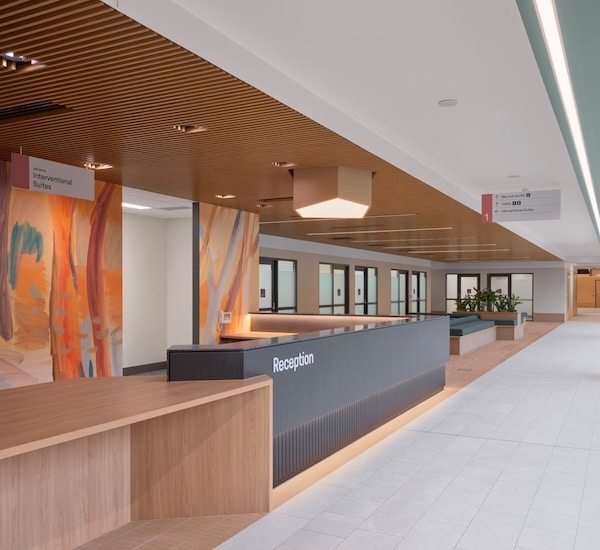 The redevelopment includes new treatment, maternity, neonatal and education facilities.