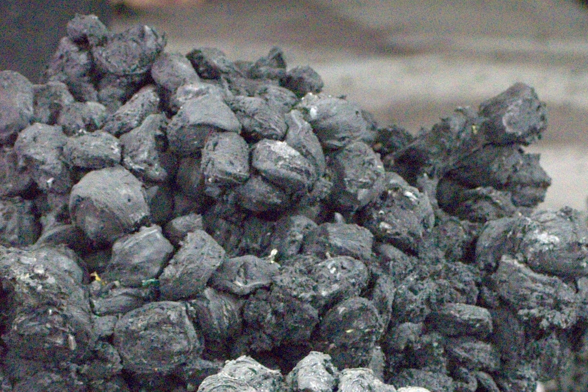 Mixed plastic waste is processed before being converted into Resin8 eco-aggregate.