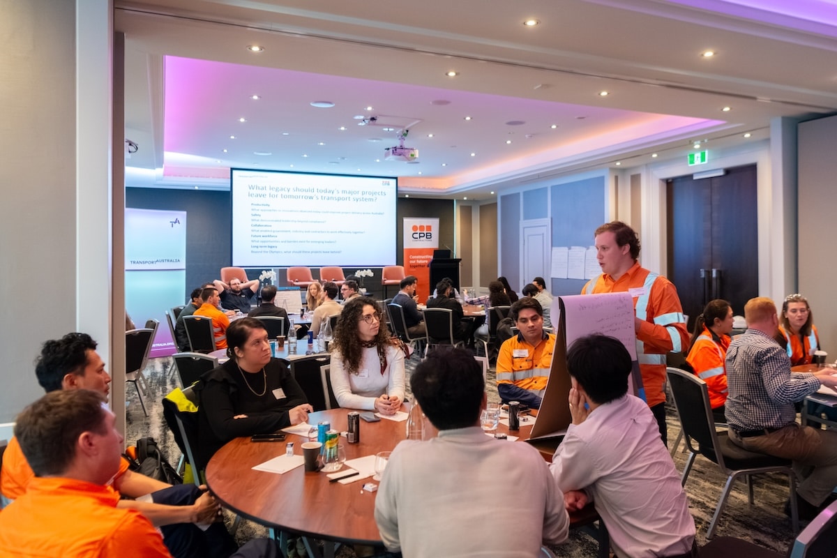 Emerging leaders took part in collaborative workshops during the forum.