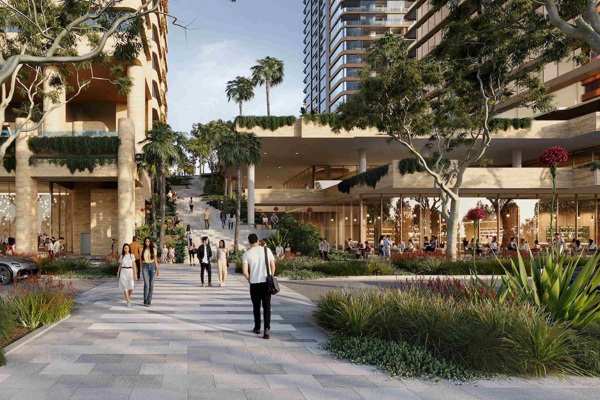 The first stage will include more than 4,000sqm of retail and commercial space.