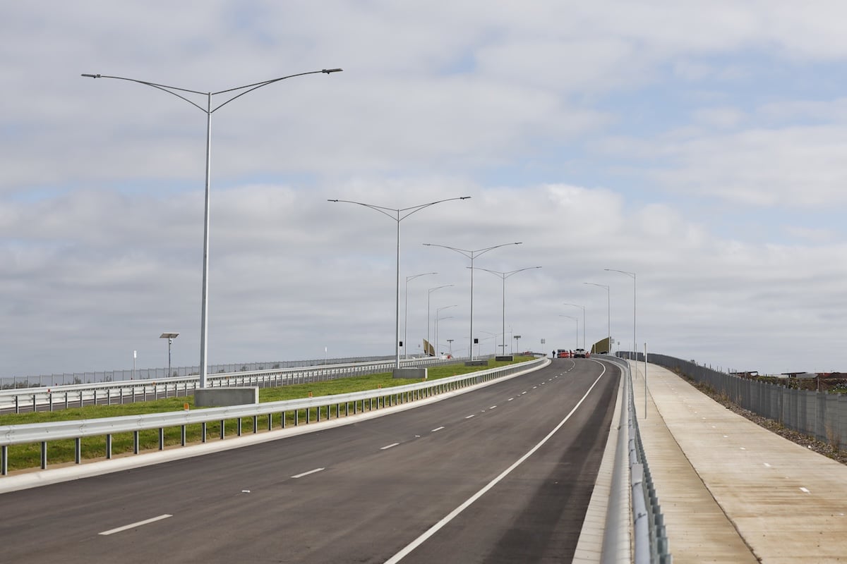 The project includes new walking and cycling paths.