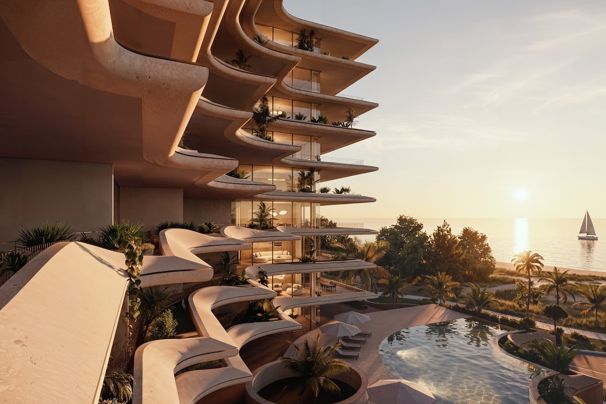 Artist’s impression: Plans include townhomes, apartments and shared lifestyle facilities.