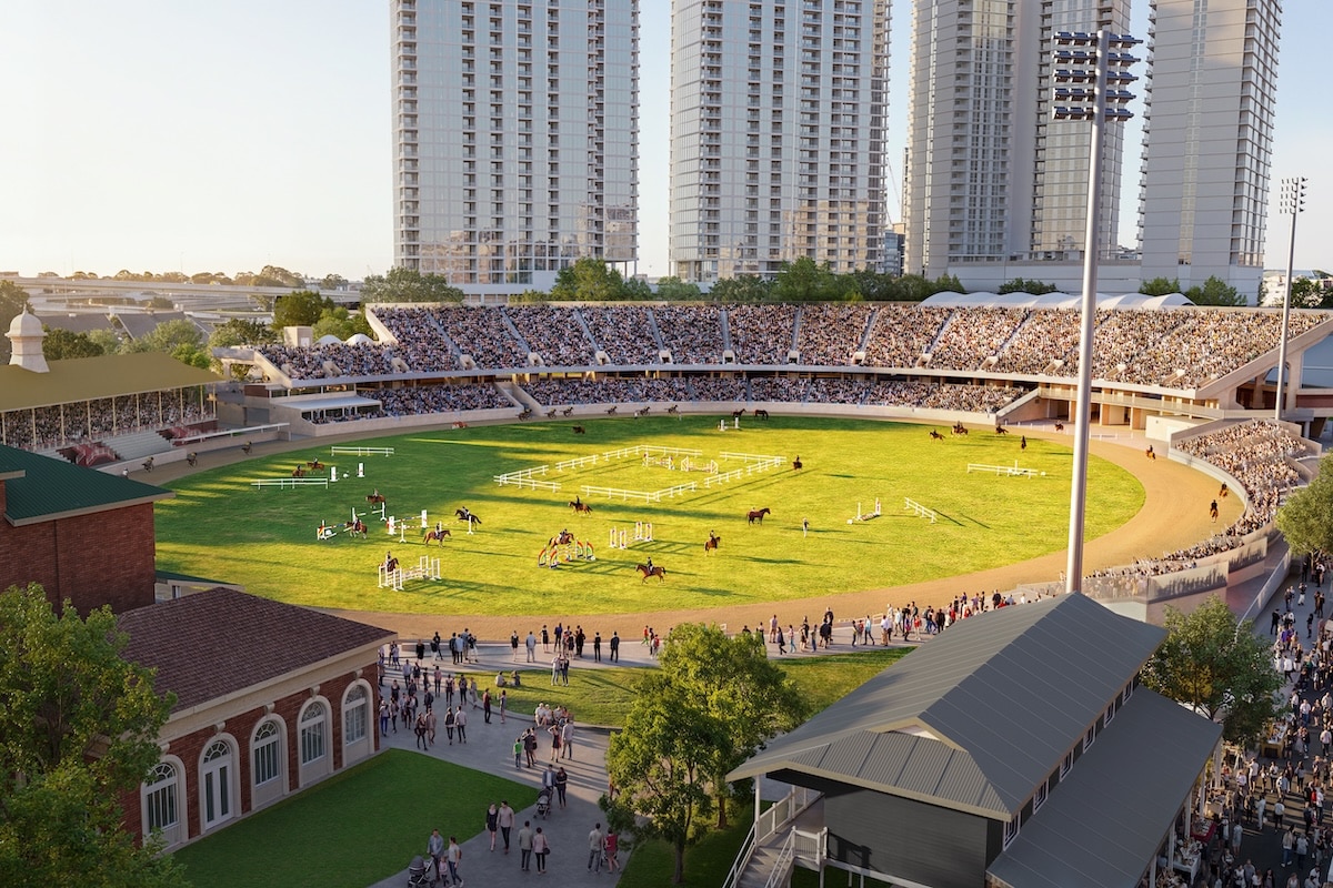 Artist’s impression: The transformed RNA Showgrounds will feature an upgraded Main Arena.