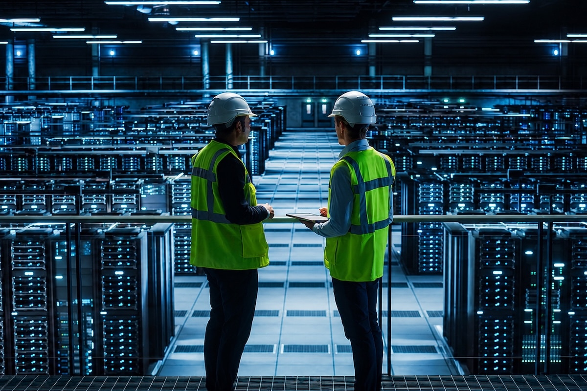 On data centres, accurate asset information can support commissioning, maintenance and future upgrades. (Image: Cupix and Gorodenkoff/stock.adobe.com)