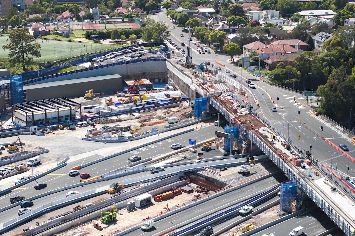 DTI is delivering complex road infrastructure in Sydney.