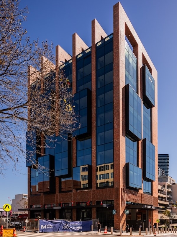 About 115,000 clay bricks were embedded into precast concrete panels. (Image: Trevor Mein)